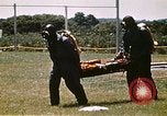 Image of fire fighting drills United States USA, 1971, second 29 stock footage video 65675068270