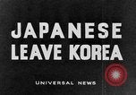 Image peuple japonais Corée, 1946, de la seconde 3 séquences d'archives historiques vidéo 65675068275
