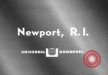Image of American yacht Intrepid Newport Rhode Island USA, 1967, second 3 stock footage video 65675068302
