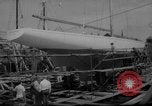 Image of American yacht Intrepid Newport Rhode Island USA, 1967, second 17 stock footage video 65675068302