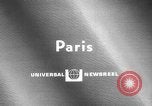 Image of models pose Paris France, 1967, second 3 stock footage video 65675068303