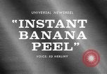 Image of Instant Banana peel United States USA, 1967, second 1 stock footage video 65675068305