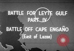 Image of Battle of Cape Engaño Pacific Ocean, 1944, second 4 stock footage video 65675068316