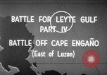 Image of Battle of Cape Engaño Pacific Ocean, 1944, second 6 stock footage video 65675068316