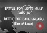 Image of Battle of Cape Engaño Pacific Ocean, 1944, second 7 stock footage video 65675068316
