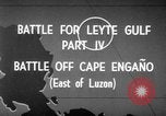 Image of Battle of Cape Engaño Pacific Ocean, 1944, second 8 stock footage video 65675068316