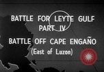 Image of Battle of Cape Engaño Pacific Ocean, 1944, second 9 stock footage video 65675068316