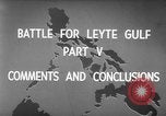Image Bataille de Leyte Golfe Océan Pacifique, 1944, de la seconde 7 séquences d'archives historiques vidéo 65675068320