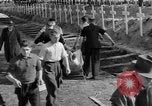 Image of Burial of Wöbbelin Concentration Camp victims Ludwigslust Germany, 1945, second 10 stock footage video 65675068332