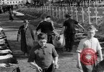Image of Burial of Wöbbelin Concentration Camp victims Ludwigslust Germany, 1945, second 11 stock footage video 65675068332