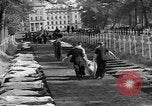 Image of Burial of Wöbbelin Concentration Camp victims Ludwigslust Germany, 1945, second 15 stock footage video 65675068332