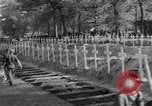 Image of Burial of Wöbbelin Concentration Camp victims Ludwigslust Germany, 1945, second 27 stock footage video 65675068332