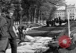Image of Burial of Wöbbelin Concentration Camp victims Ludwigslust Germany, 1945, second 31 stock footage video 65675068332
