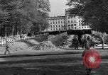 Image of Burial of Wöbbelin Concentration Camp victims Ludwigslust Germany, 1945, second 56 stock footage video 65675068332