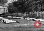 Image of Burial of Wöbbelin Concentration Camp victims Ludwigslust Germany, 1945, second 61 stock footage video 65675068332