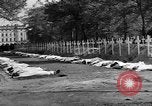 Image of Burial of Wöbbelin Concentration Camp victims Ludwigslust Germany, 1945, second 62 stock footage video 65675068332