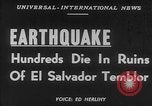 Immagine di Terremoto Jucuapa El Salvador, 1951, secondo 15 filmato di repertorio 65675068335