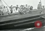 Image of Memorial ceremony for victims of RMS Lusitania sinking Baltimore Maryland USA, 1915, second 18 stock footage video 65675068355