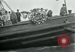 Image of Memorial ceremony for victims of RMS Lusitania sinking Baltimore Maryland USA, 1915, second 20 stock footage video 65675068355