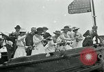 Image of Memorial ceremony for victims of RMS Lusitania sinking Baltimore Maryland USA, 1915, second 58 stock footage video 65675068355