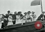 Image of Memorial ceremony for victims of RMS Lusitania sinking Baltimore Maryland USA, 1915, second 59 stock footage video 65675068355