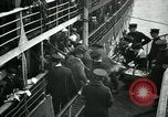 Image of injured World War 1 American soldiers arrive home New York City USA, 1918, second 7 stock footage video 65675068356