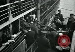Image of injured World War 1 American soldiers arrive home New York City USA, 1918, second 14 stock footage video 65675068356