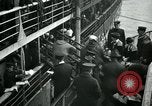 Image of injured World War 1 American soldiers arrive home New York City USA, 1918, second 16 stock footage video 65675068356