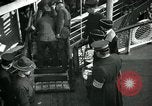 Image of injured World War 1 American soldiers arrive home New York City USA, 1918, second 30 stock footage video 65675068356