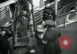 Image of injured World War 1 American soldiers arrive home New York City USA, 1918, second 50 stock footage video 65675068356