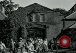 Image of Wounded and injured WWI American soldiers in England presented flowers United Kingdom, 1918, second 16 stock footage video 65675068358