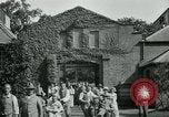 Image of Wounded and injured WWI American soldiers in England presented flowers United Kingdom, 1918, second 20 stock footage video 65675068358