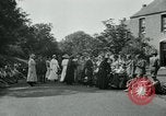 Image of Wounded and injured WWI American soldiers in England presented flowers United Kingdom, 1918, second 27 stock footage video 65675068358