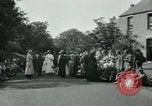 Image of Wounded and injured WWI American soldiers in England presented flowers United Kingdom, 1918, second 29 stock footage video 65675068358