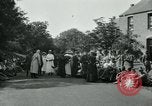 Image of Wounded and injured WWI American soldiers in England presented flowers United Kingdom, 1918, second 31 stock footage video 65675068358