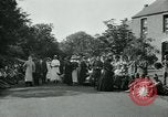 Image of Wounded and injured WWI American soldiers in England presented flowers United Kingdom, 1918, second 32 stock footage video 65675068358