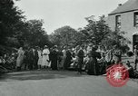 Image of Wounded and injured WWI American soldiers in England presented flowers United Kingdom, 1918, second 33 stock footage video 65675068358