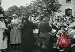 Image of Wounded and injured WWI American soldiers in England presented flowers United Kingdom, 1918, second 39 stock footage video 65675068358