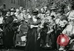 Image of Wounded and injured WWI American soldiers in England presented flowers United Kingdom, 1918, second 51 stock footage video 65675068358