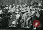 Image of Wounded and injured WWI American soldiers in England presented flowers United Kingdom, 1918, second 55 stock footage video 65675068358