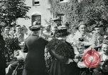 Image of Wounded and injured WWI American soldiers in England presented flowers United Kingdom, 1918, second 59 stock footage video 65675068358