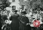 Image of Wounded and injured WWI American soldiers in England presented flowers United Kingdom, 1918, second 60 stock footage video 65675068358