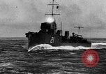 Image of British and German warship encounters during World War I European Theater, 1917, second 6 stock footage video 65675068363