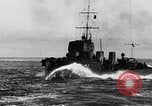 Image of British and German warship encounters during World War I European Theater, 1917, second 7 stock footage video 65675068363