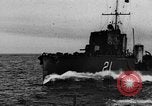 Image of British and German warship encounters during World War I European Theater, 1917, second 10 stock footage video 65675068363