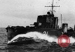 Image of British and German warship encounters during World War I European Theater, 1917, second 11 stock footage video 65675068363