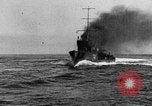 Image of British and German warship encounters during World War I European Theater, 1917, second 20 stock footage video 65675068363