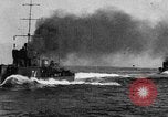 Image of British and German warship encounters during World War I European Theater, 1917, second 24 stock footage video 65675068363