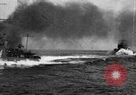 Image of British and German warship encounters during World War I European Theater, 1917, second 25 stock footage video 65675068363