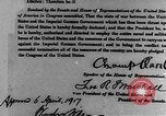 Standbild amerikanische Truppen United States USA, 1917, aus Sekunde 27 historischem Filmmaterial Videoclip 65675068364